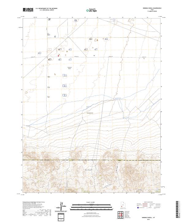 USGS Topographic Map – Ninemile Knoll