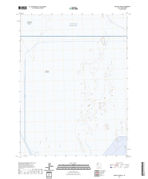 2023 Map of North of Knolls, 2023 Print