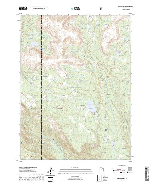 USGS Topographic Map – Paradise Park