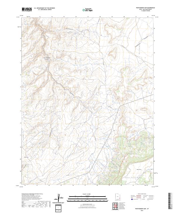USGS Topographic Map – Photograph Gap