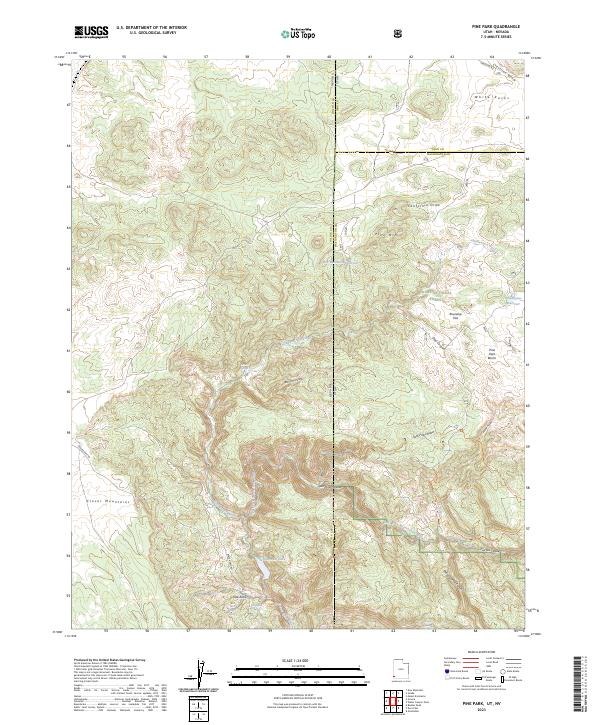 USGS Topographic Map – Pine Park