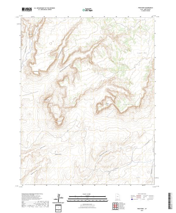 USGS Topographic Map – Pine Point