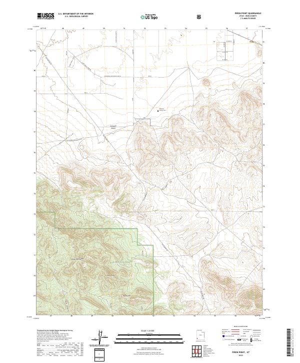 USGS Topographic Map – Pinon Point