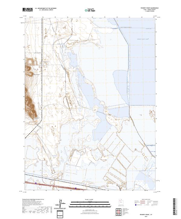 USGS Topographic Map – Poverty Point