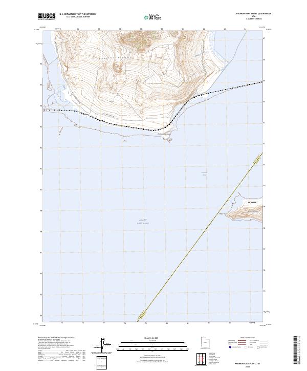 USGS Topographic Map – Promontory Point
