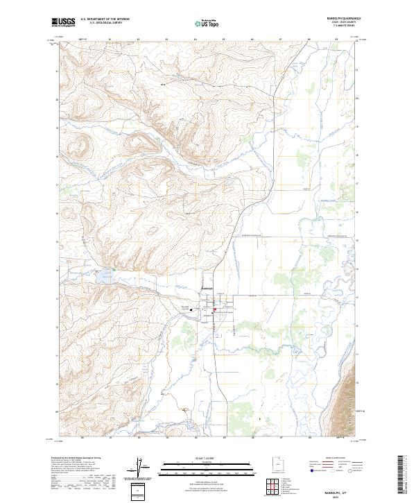 USGS Topographic Map – Randolph