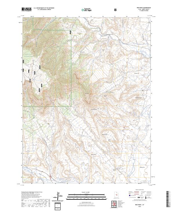 USGS Topographic Map – Red Point