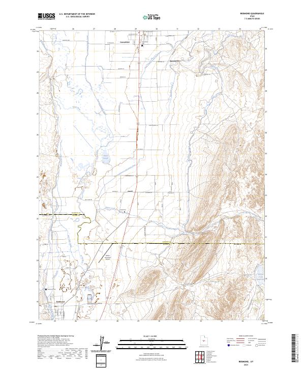 USGS Topographic Map – Redmond