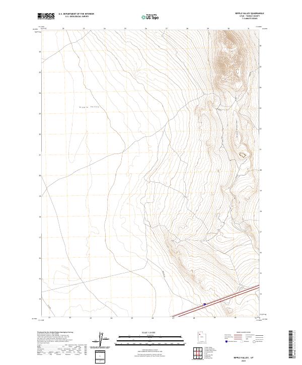 2023 Map of Ripple Valley, 2023 Print