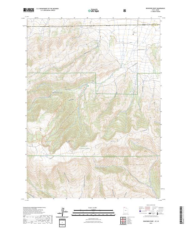 USGS Topographic Map – Rosevere Point