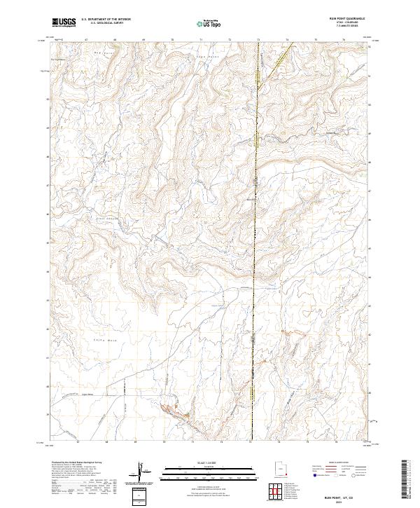 USGS Topographic Map – Ruin Point
