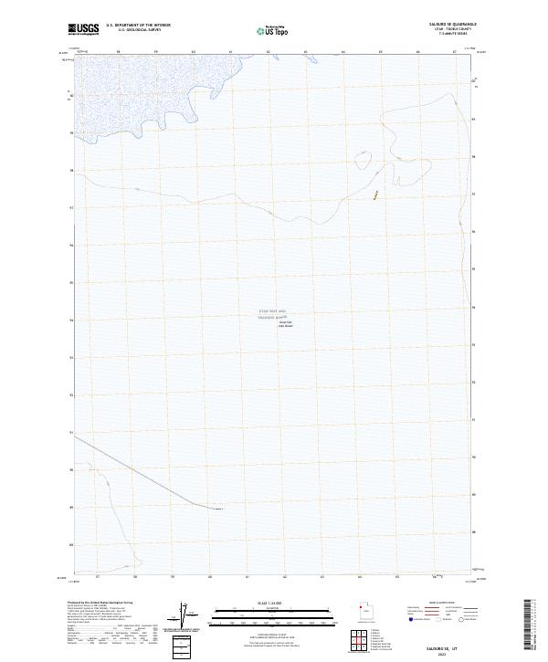 2023 Map of Salduro SE, 2023 Print