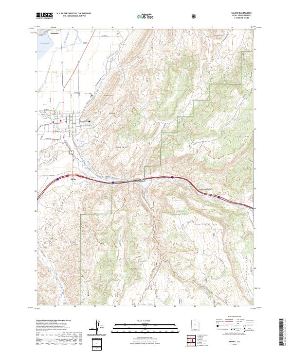 USGS Topographic Map – Salina