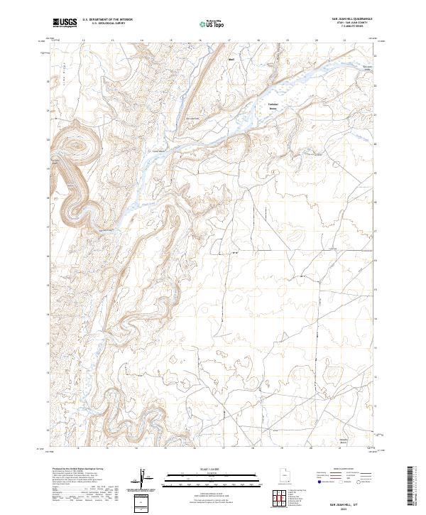 USGS Topographic Map – San Juan Hill