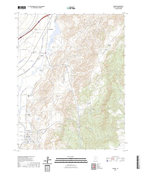 USGS Topographic Map – Sigurd