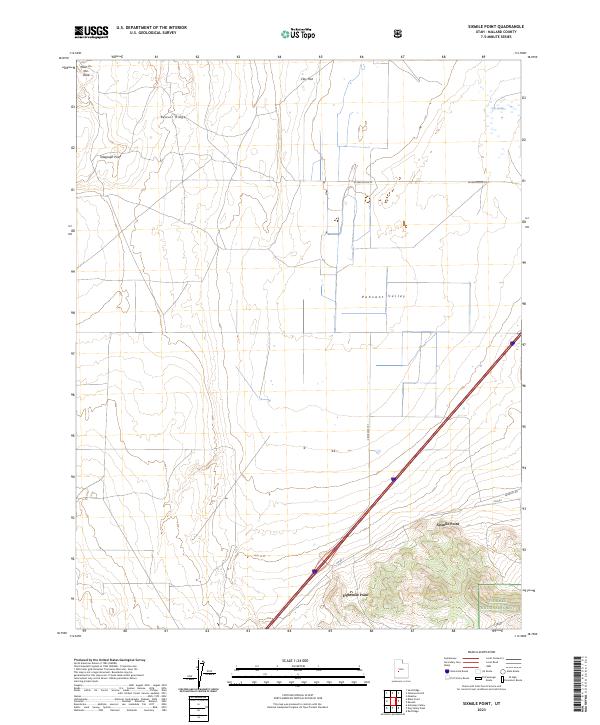 USGS Topographic Map – Sixmile Point