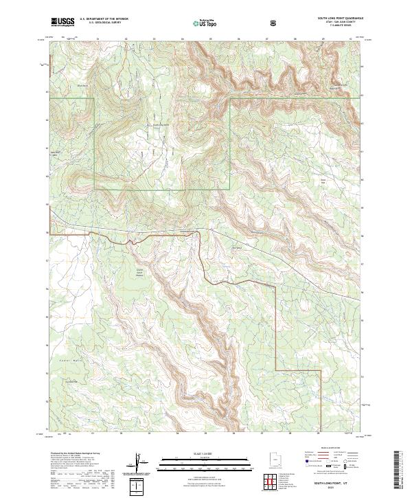 USGS Topographic Map – South Long Point