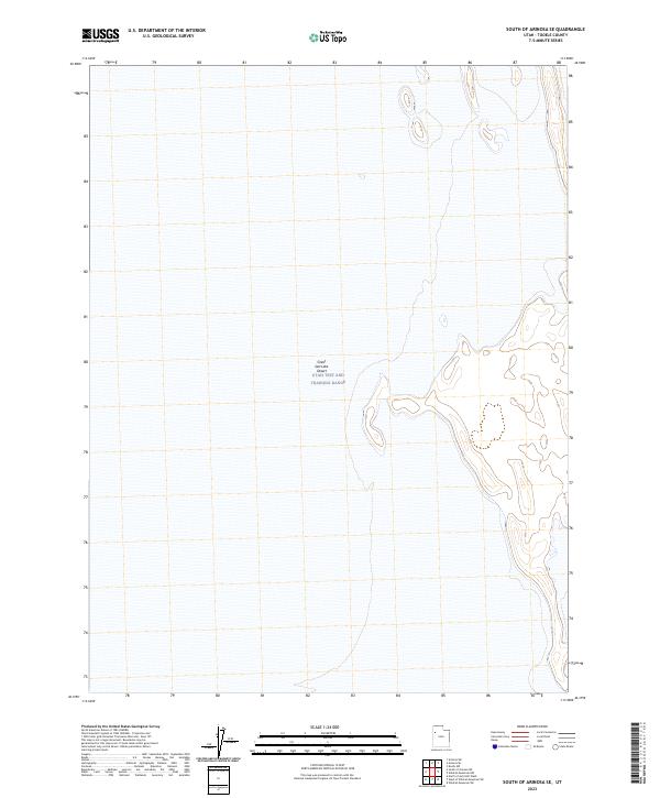2023 Map of South of Arinosa SE, 2023 Print