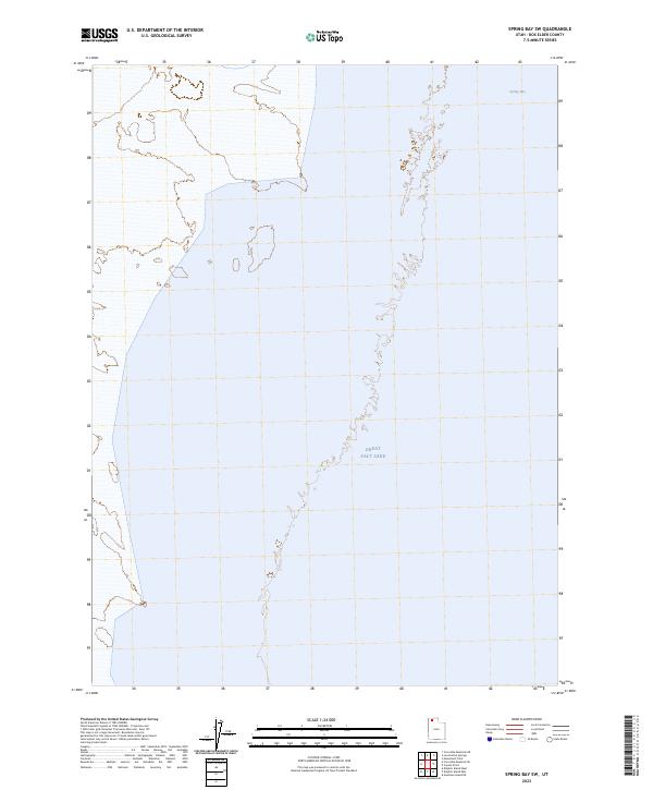 2023 Map of Spring Bay SW, 2023 Print