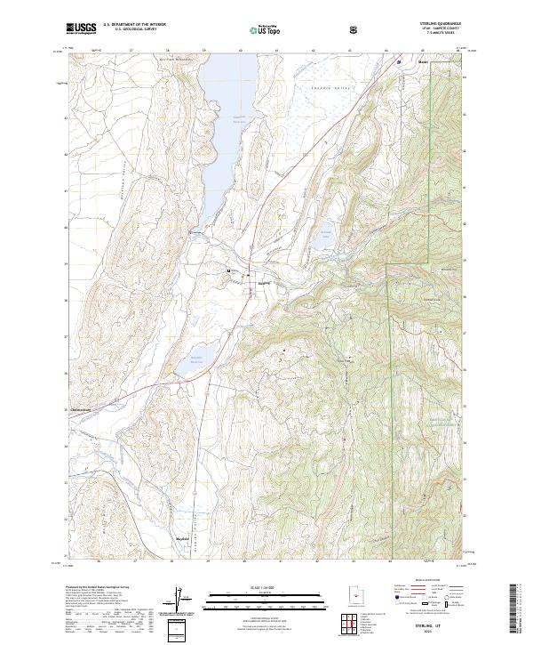 USGS Topographic Map – Sterling