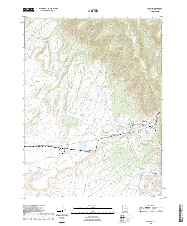 USGS Topographic Map – Sunnyside