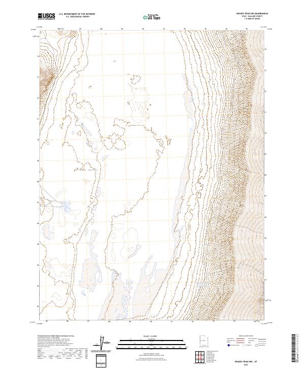 USGS Topographic Map – Swasey Peak NW