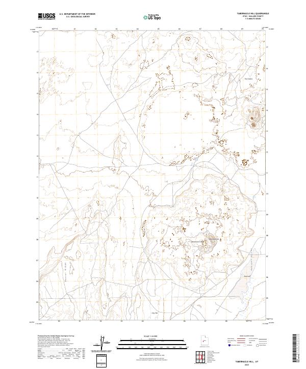 USGS Topographic Map – Tabernacle Hill