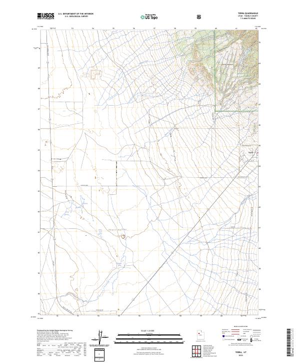 USGS Topographic Map – Terra