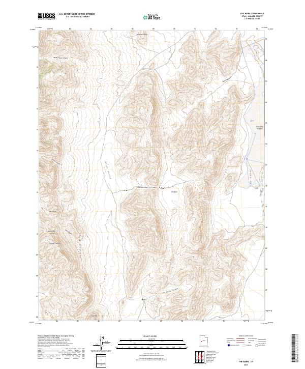 USGS Topographic Map – The Barn