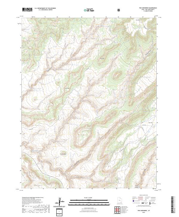 USGS Topographic Map – The Cheesebox
