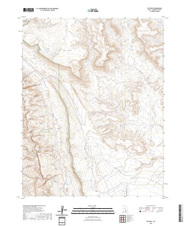USGS Topographic Map – The Post