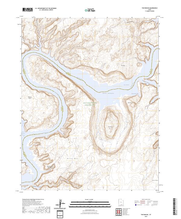 USGS Topographic Map – The Rincon