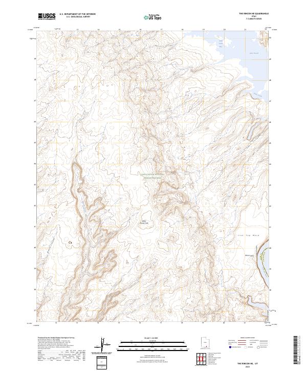 USGS Topographic Map – The Rincon NE