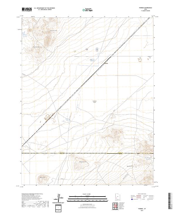 USGS Topographic Map – Thermo