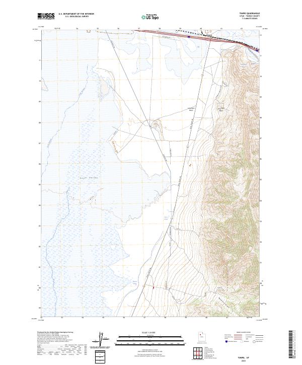 USGS Topographic Map – Timpie