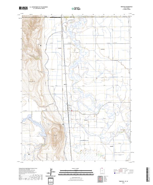 USGS Topographic Map – Trenton