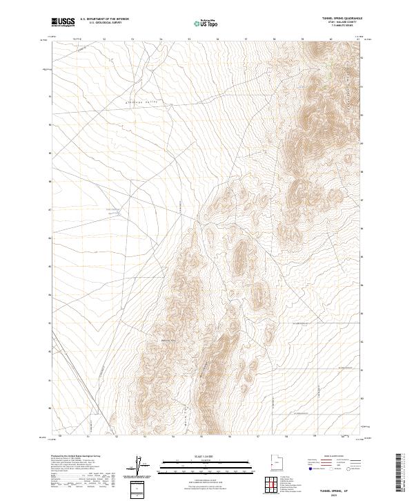 USGS Topographic Map – Tunnel Spring