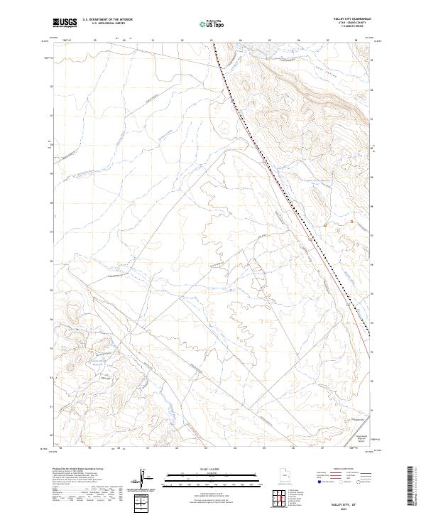 USGS Topographic Map – Valley City