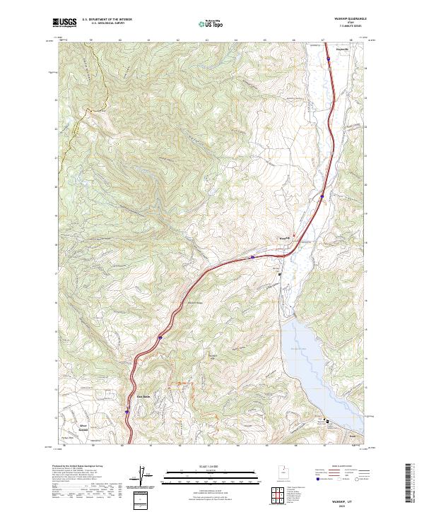 USGS Topographic Map – Wanship