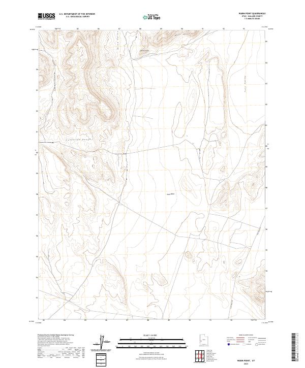 USGS Topographic Map – Warm Point
