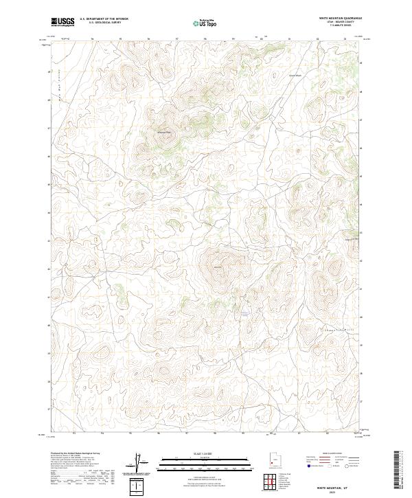 USGS Topographic Map – White Mountain