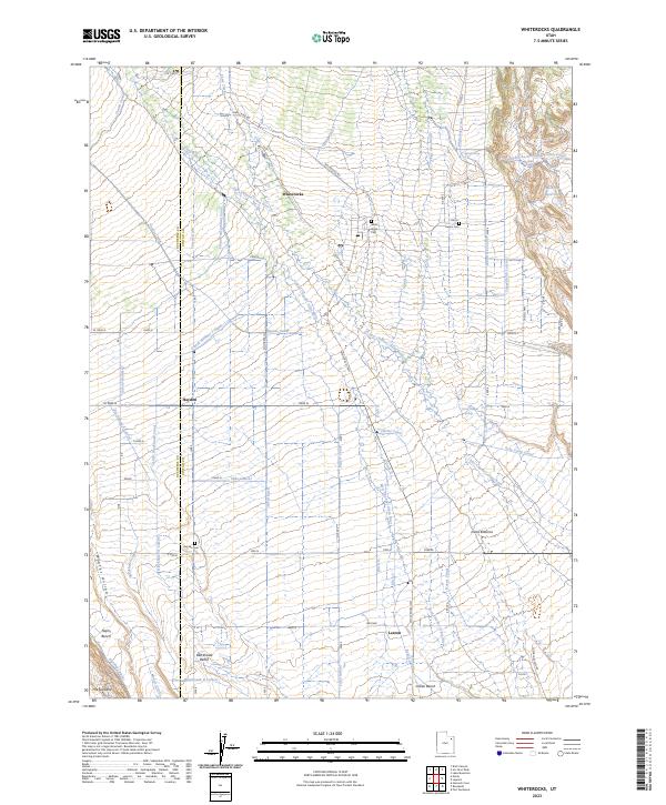 USGS Topographic Map – Whiterocks