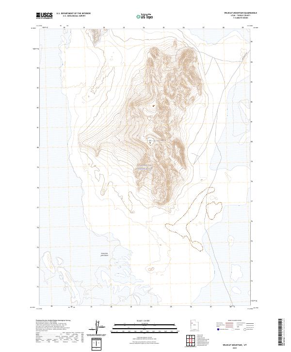 USGS Topographic Map – Wildcat Mountain