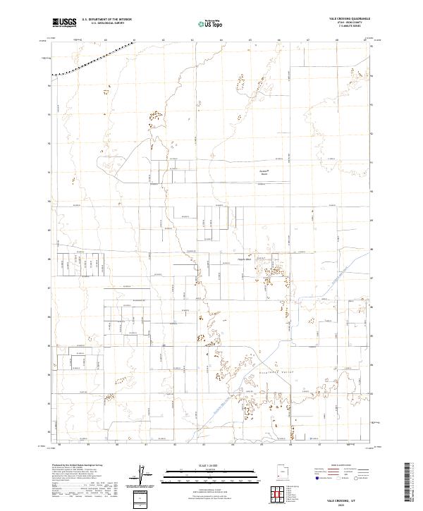 USGS Topographic Map – Yale Crossing