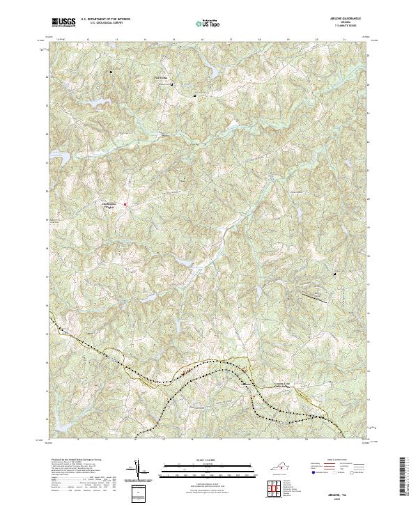 USGS Topographic Map – Abilene