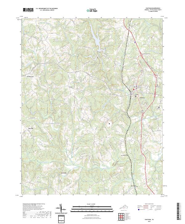 USGS Topographic Map – Chatham