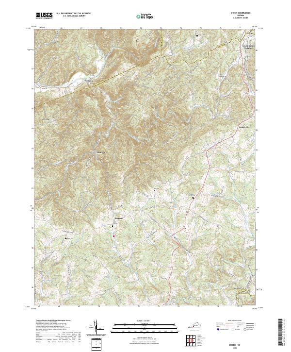 USGS Topographic Map – Check