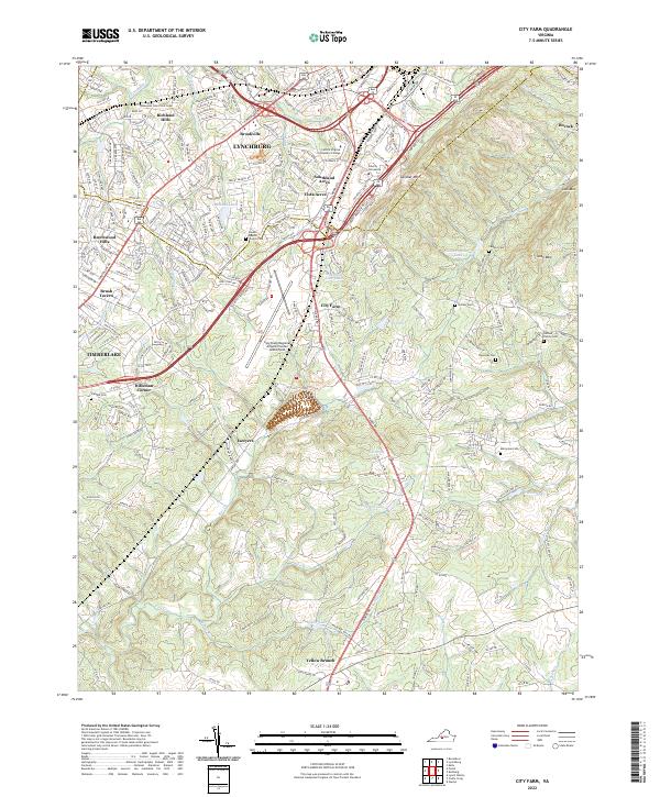 USGS Topographic Map – City Farm