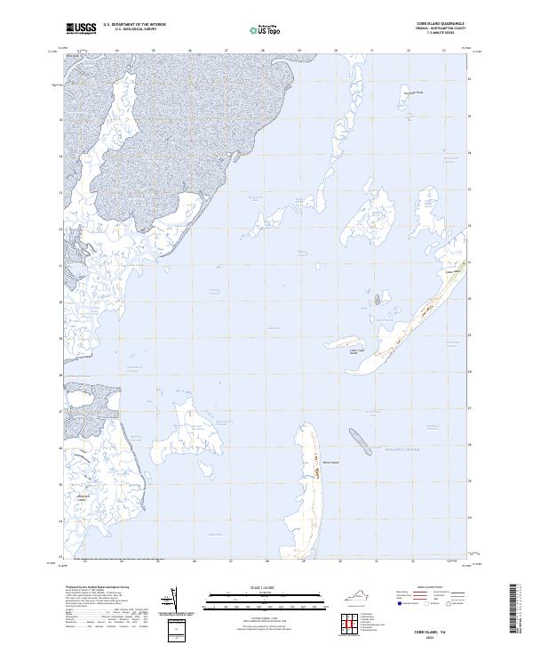 USGS Topographic Map – Cobb Island