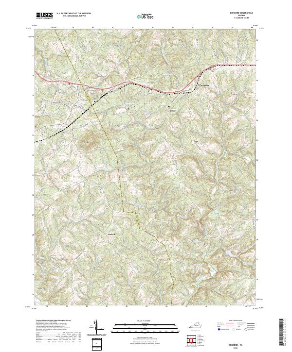 USGS Topographic Map – Concord